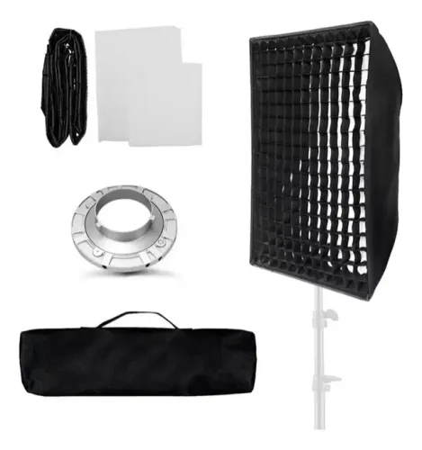 Softbox 60x90 com Grid para Flash