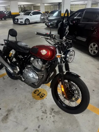 Royal Enfield Interceptor 650 ABS 2023 - Completa + Acessórios - 20.000 km