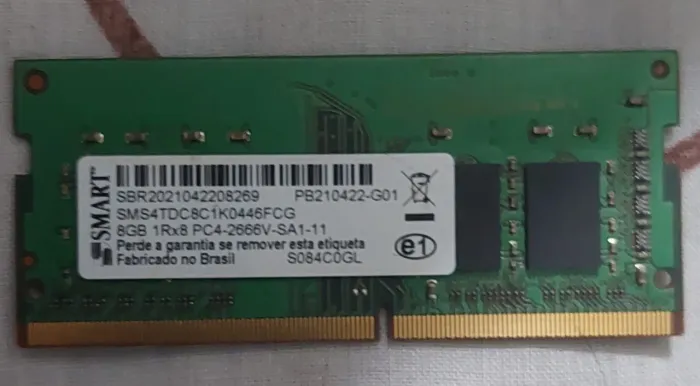Memória DDR 4 2666 8GB