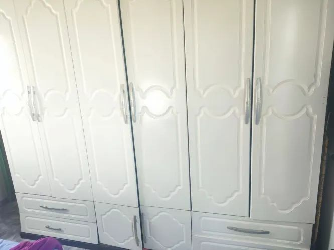 DOAÇÃO - Guarda Roupas Casal 8 portas e 4 gavetas