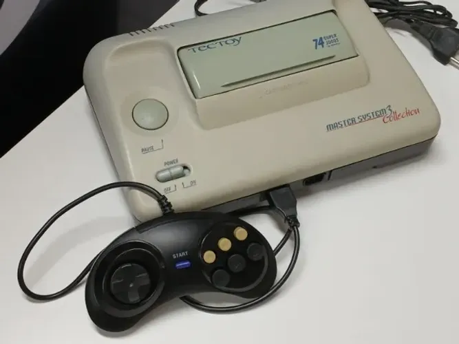 Master System 3 Collection com 74 jogos com jogo do Sonic - loja física