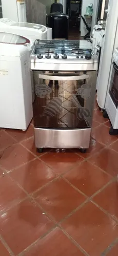 Fogão PL electrolux semi novo inox 