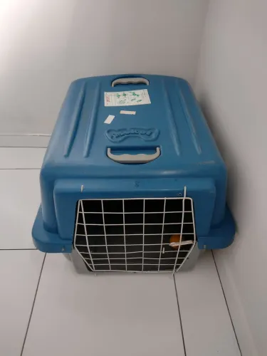 Caixa de transporte de Pet's.