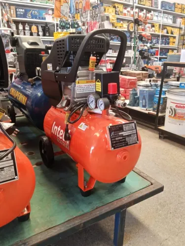 Compressor de ar 24 litros 8,3 pés 116 libras 2 hp 220v Intech ( PROMOÇÃO ) NOVO