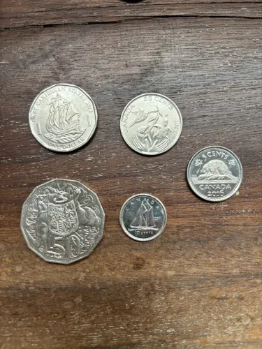 lote moedas