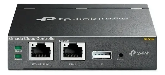 OC200 Hardware Controlador Omada; Hardware: Fonte de Alimentação: 802.3af / em PoE ou Micr