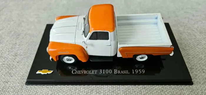 Chevrolet 3100 Brasil - 1959 - Miniatura Chevrolet Collection Salvat