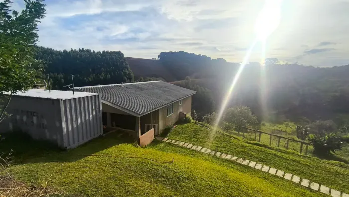 Chácara Alm Tamandaré Marmeleiro 20.000m², 2Km do asfalto, casa 125m², 11,5Km St Felicidad