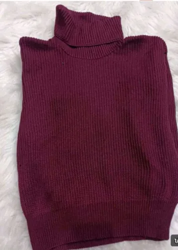 Colete feminino inverno tricogola alta grossa