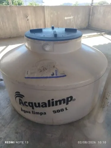 Caixa d?água 500 litros