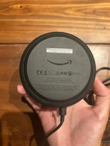 Echo Dot 3ª Geração Amazon Alexa - Preta (Com Fonte Original)?