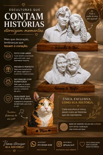 Esculturas personalizadas 