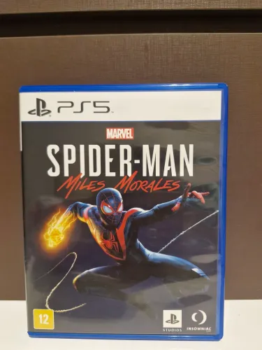 Spider mam miles morales PS5 mídia física