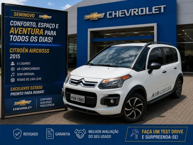 Citroen Aircross Exclusive 1.6 Flex 16V 5P Aut. 2015