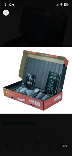 Kit Com 8 Microfones Para Bateria De Percussão Kadosh Kmd108