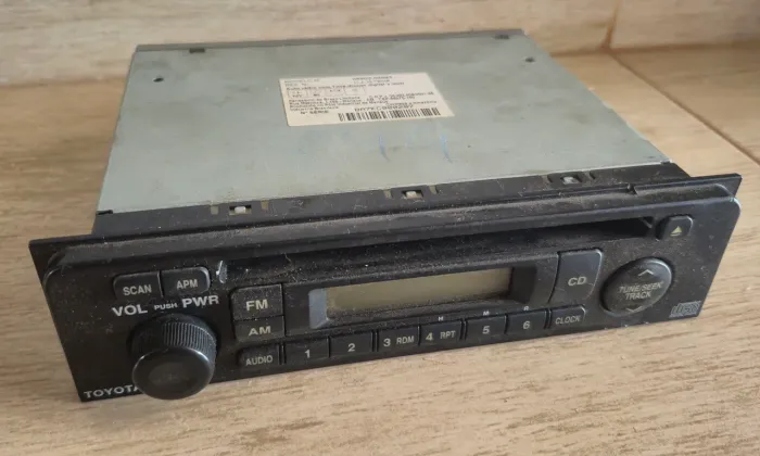 som automotivo toyota - am/fm/cd player