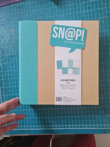 Álbum snap binder verde