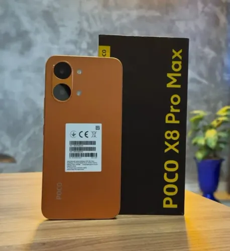 POCO X8 PRO MAX 512GB + 12RAM LARANJA 6 MESES DE GARANTIA FELIX STORE