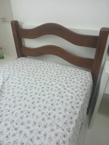 CAMA SOLTEIRÃO MADEIRA MACIÇA ANGELIN