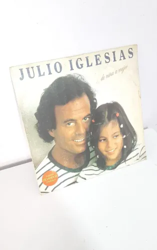 LP Julio Iglesias De Niña A Mujer 1981 Original Disco De Vinil