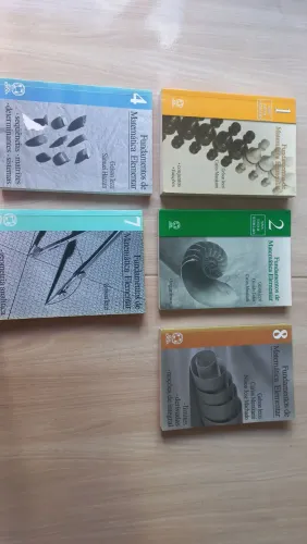 Fundamentos da Matemática elementar- vols :  1, 2,4, 7 e 8