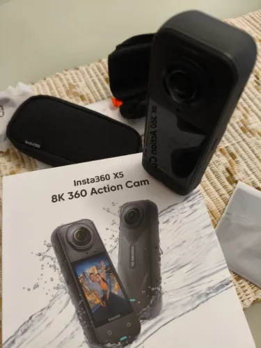 Insta X5 câmera de ação profissional 360°
