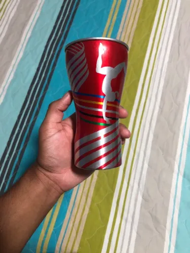 Copo Coca-Cola Rio 2016 Olimpíadas Alumínio Colecionável