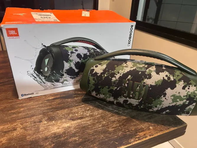 Caixa Boombox 3 Camuflada JBL