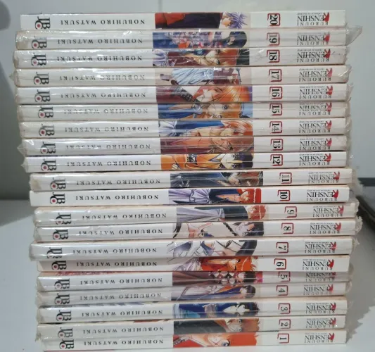 Mangás Rurouni Kenshin (Samurai X) - Editora JBC