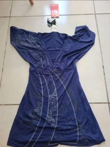 vestido azul