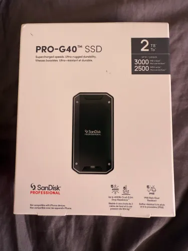 Sandisk pro-g40 ssd 2tb