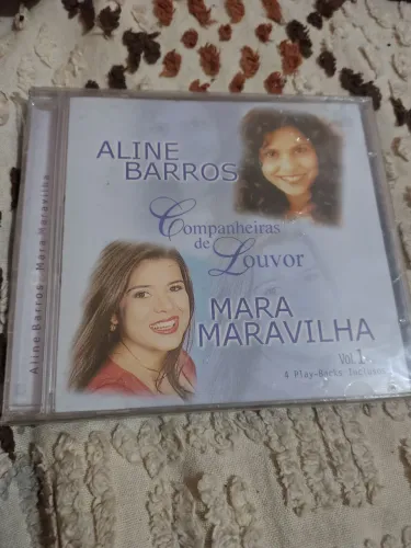 CD COMPANHEIRAS DE LOUVOR VOL 1 - ALINE BARROS E MARA MARAVILHA