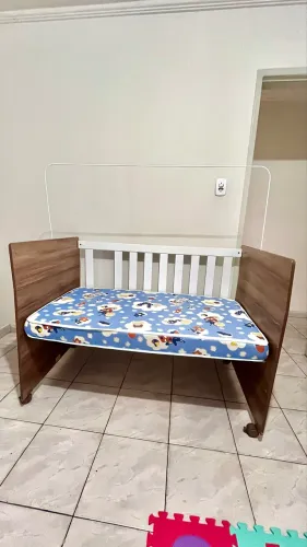 BERÇO AMERICANO MULTIFUNCIONAL + COLCHÃO