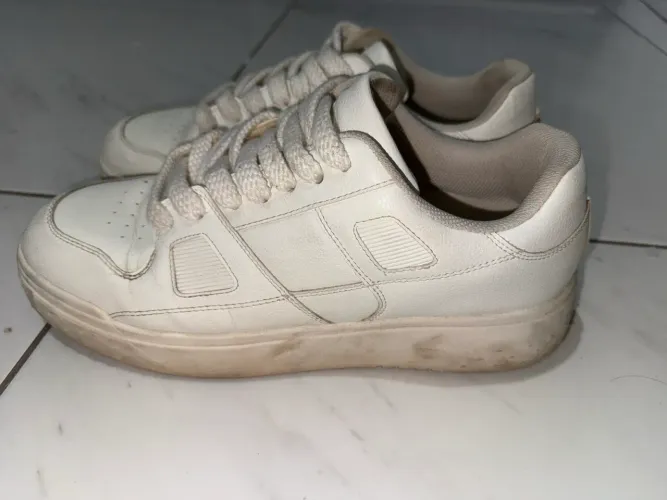 tênis masculino zara branco 