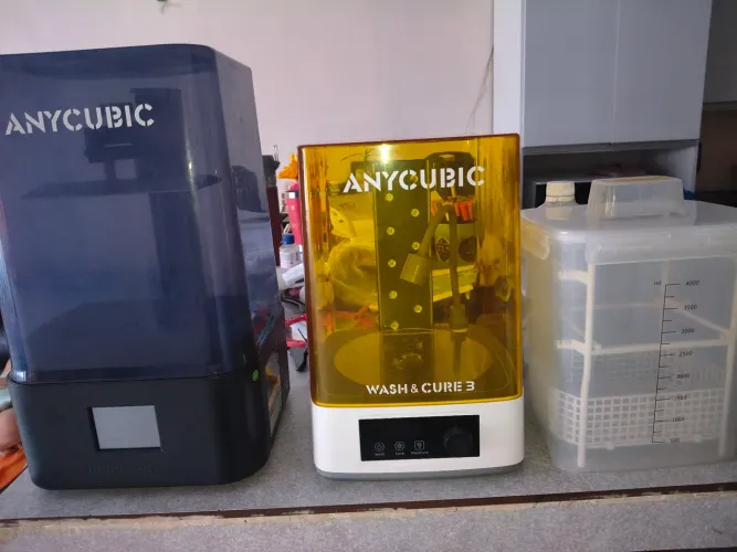 Impressora 3D resina + Cura acc trocas
