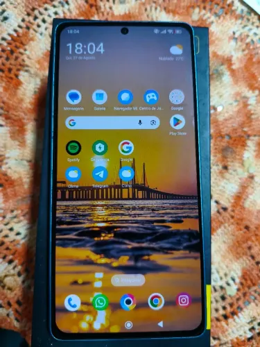 Poco F5 12gb Ram/256gb todo original! Com caixa Novinho 5g com NFC!