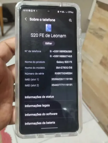 Samsumg S20 FE