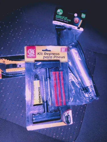 Kit reparo pneu moto,carro etc