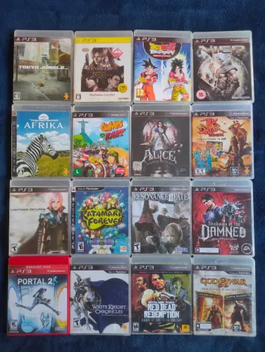 Jogos PS3 / PS4 / PS5 / PSP / Acessórios / Outros / Novos / Usados / Seminovos