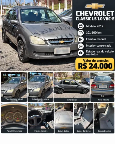 Chevrolet Classic Life/ls 1.0 VHC Flexp. 4P 2012