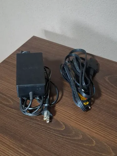 Fonte + Cabo AV Originais Gamecube