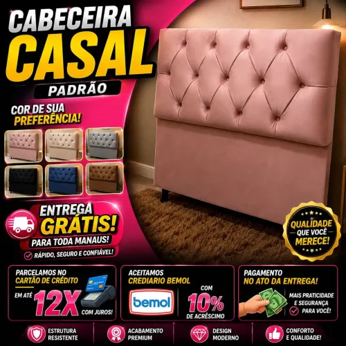 Cabeceira de Cama R$ 300 | Entrega Grátis