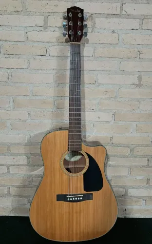 Violão Fender Folk CD-60CE NAT V2 c/ Captação Fishman Isys+