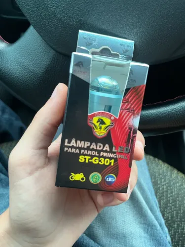 Lâmpada de led com projetor H4 (Carro e Moto)