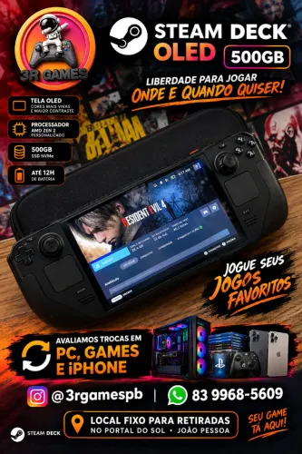 Steam Deck Oled 500GB