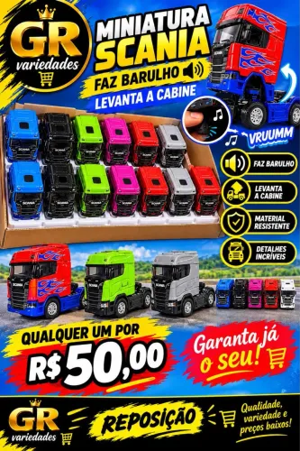 Caminhão miniatura