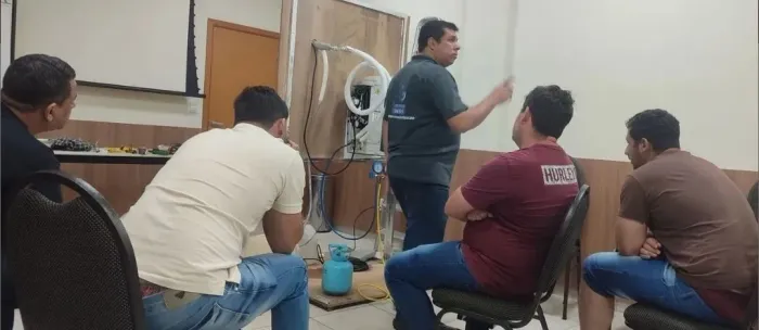 Curso ar condicionado presencial prático