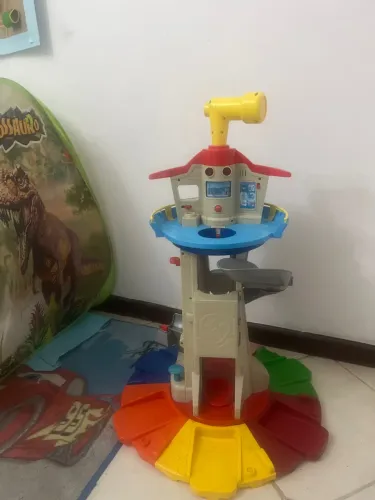 Torre Patrulha Canina original da Sunny com 75 cm luzes e sons