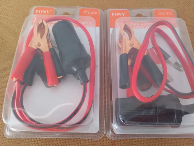 Adaptador de energia de baterias 12v automátivas