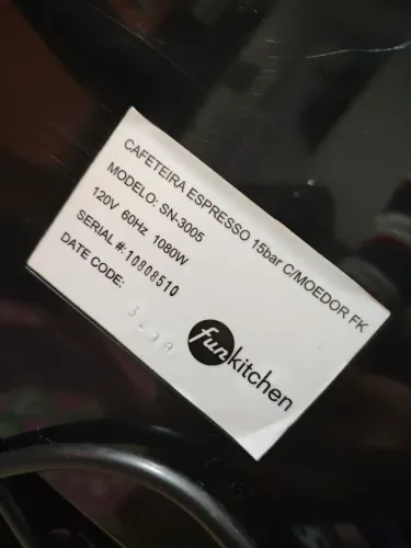CAFETEIRA EXPRESSO R$ 400,00